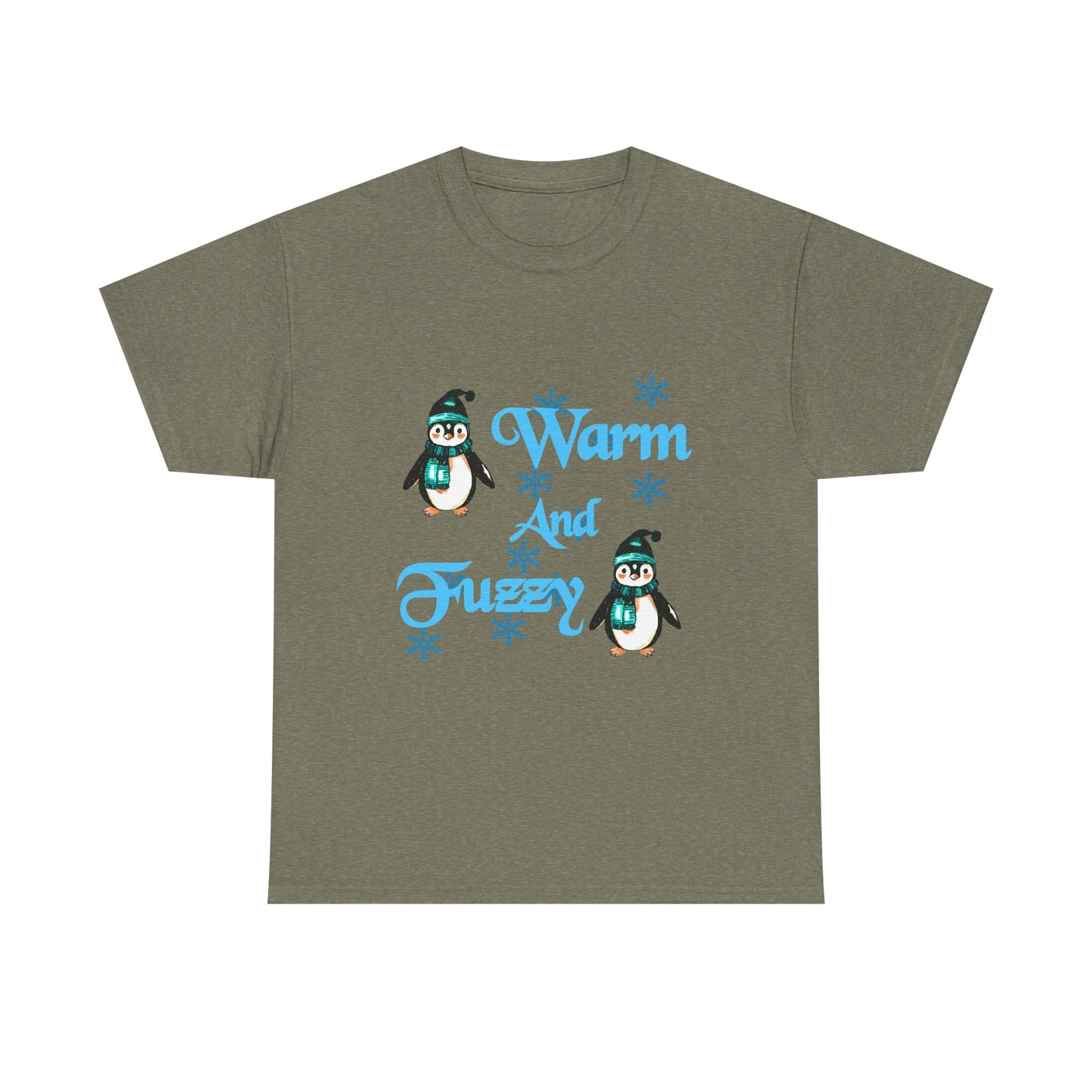 Warm and Fuzzy Unisex Heavy Cotton Tee