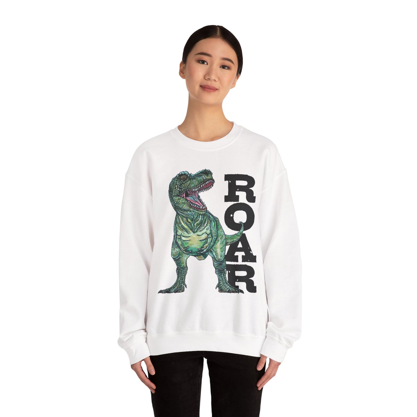 T-Rex Unisex Heavy Blend™ Crewneck Sweatshirt