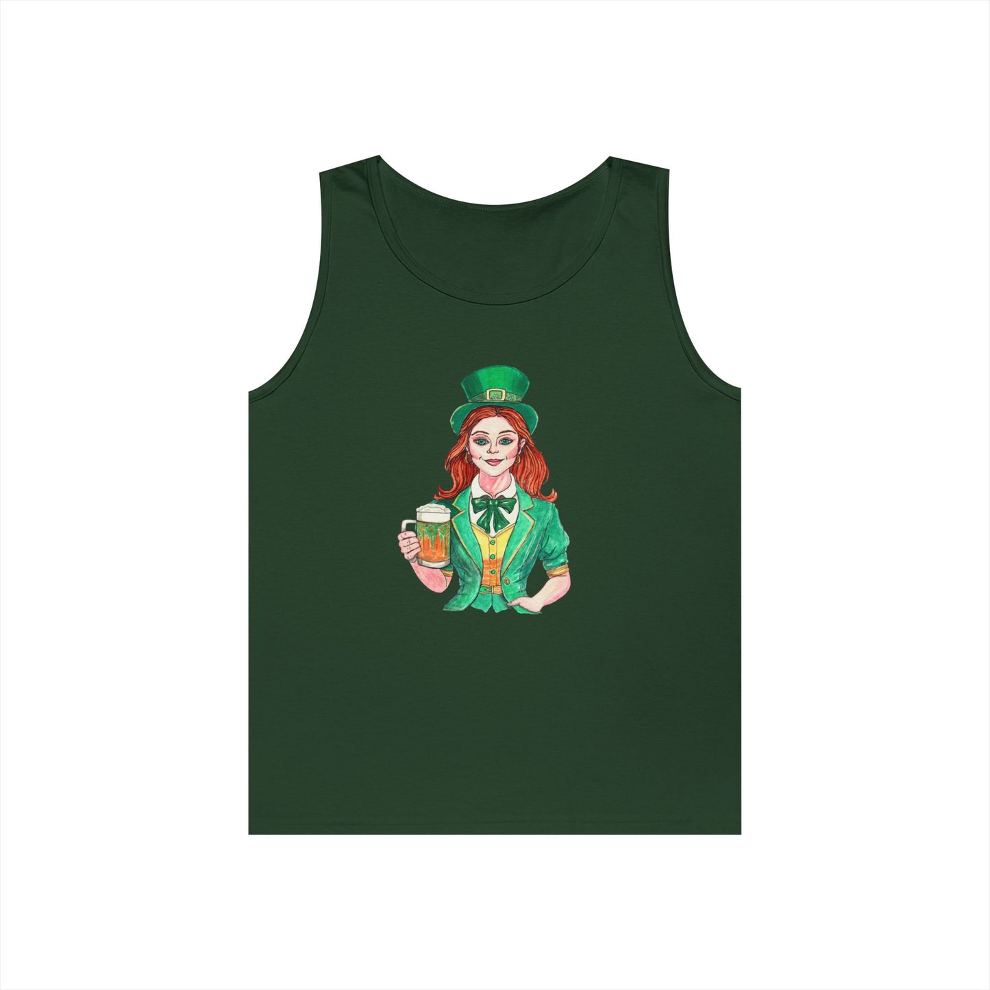 Paddy's Day Cheers Unisex Heavy Cotton Tank Top