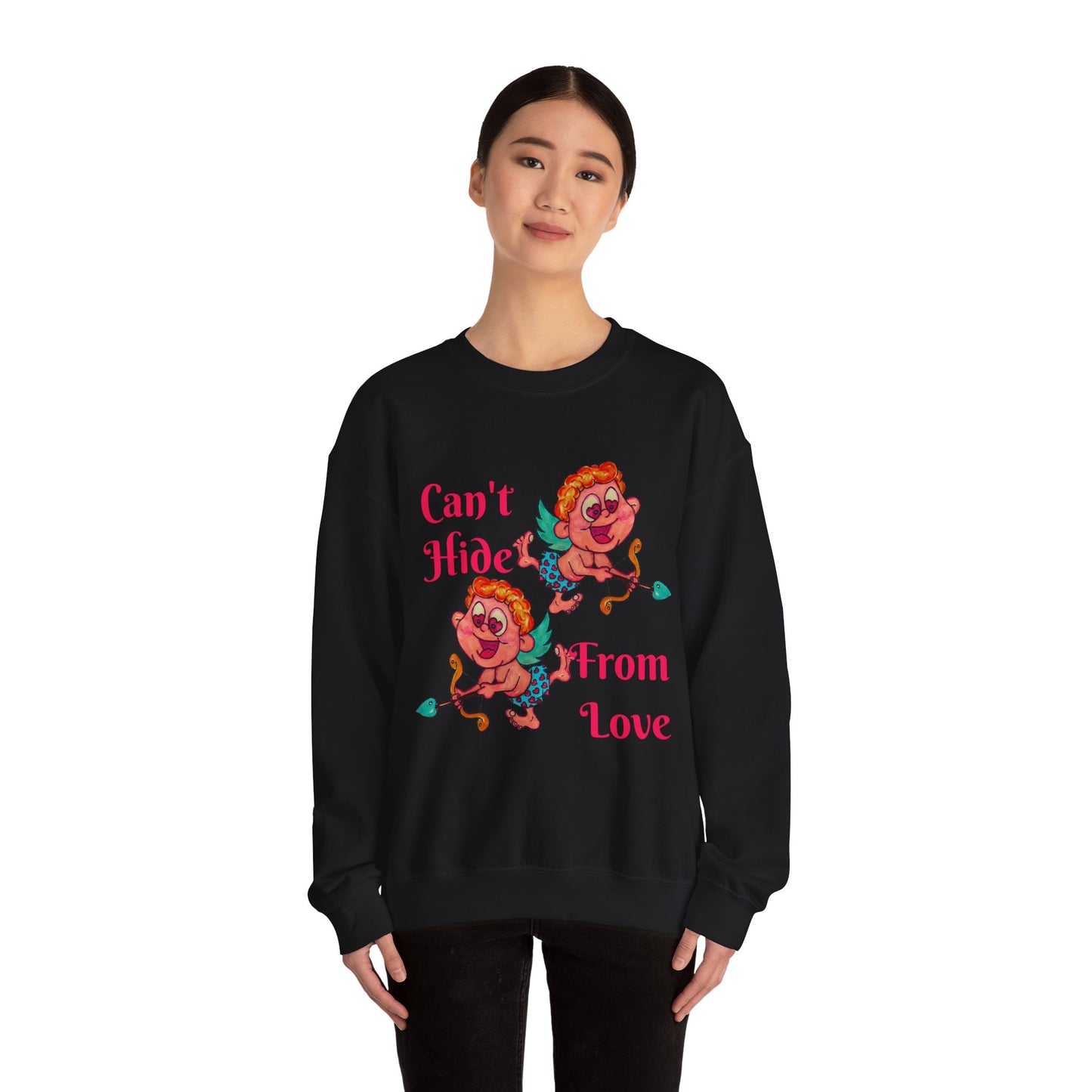 Can't Hide From Love Unisex Heavy Blend™ Crewneck Sweatshirt