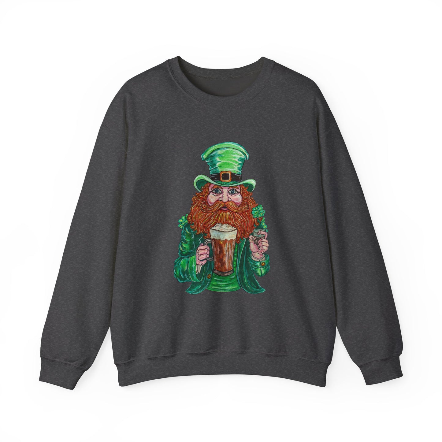 Drunken Leprechaun Unisex Heavy Blend™ Crewneck Sweatshirt