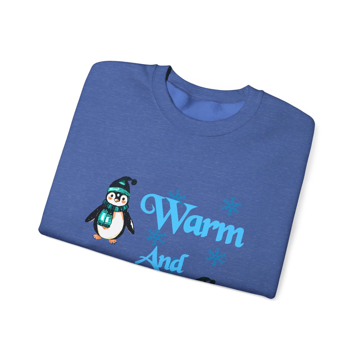 Warm and Fuzzy Unisex Heavy Blend™ Crewneck Sweatshirt