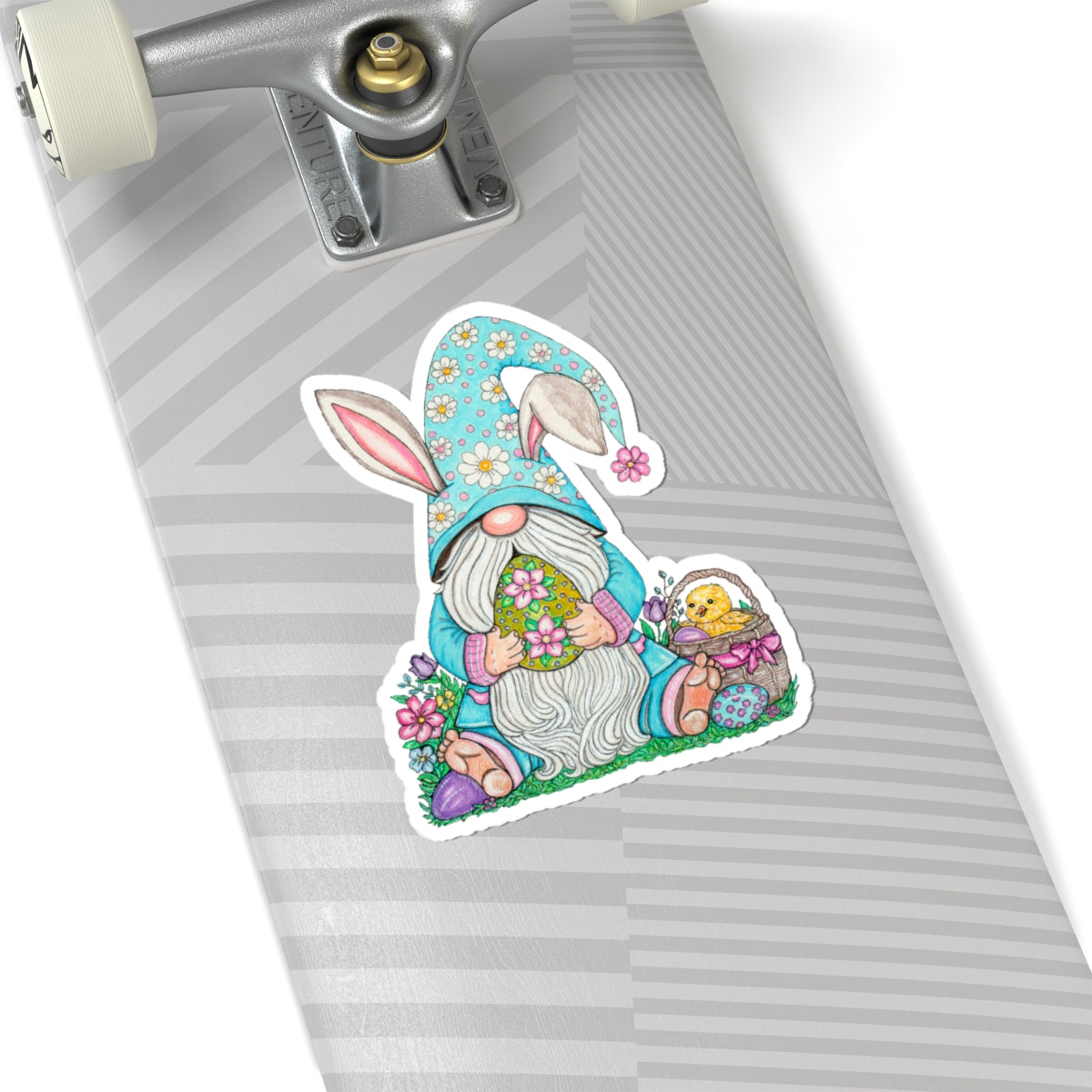 Easter Gnome Kiss-Cut Stickers