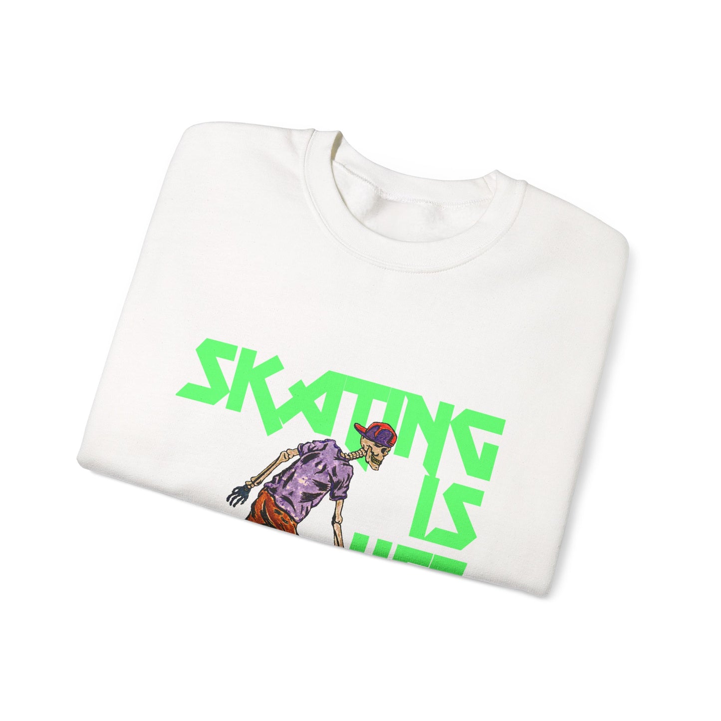 Skating is Life Unisex Heavy Blend™ Crewneck Sweatshirt