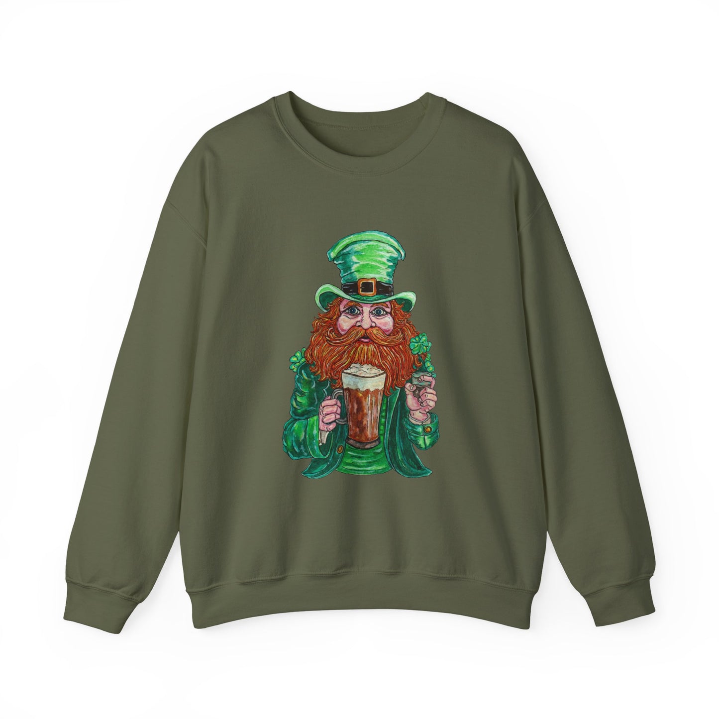 Drunken Leprechaun Unisex Heavy Blend™ Crewneck Sweatshirt