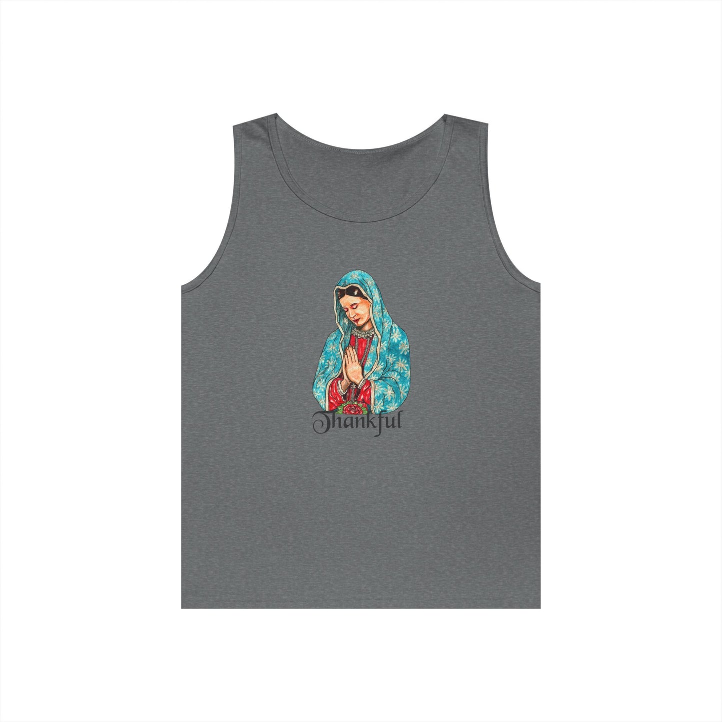 Thankful Unisex Heavy Cotton Tank Top