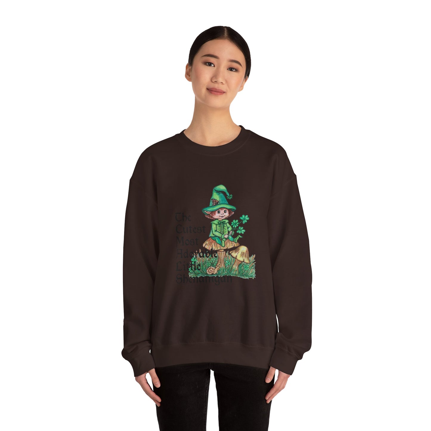 Cutest Leprechaun Unisex Heavy Blend™ Crewneck Sweatshirt