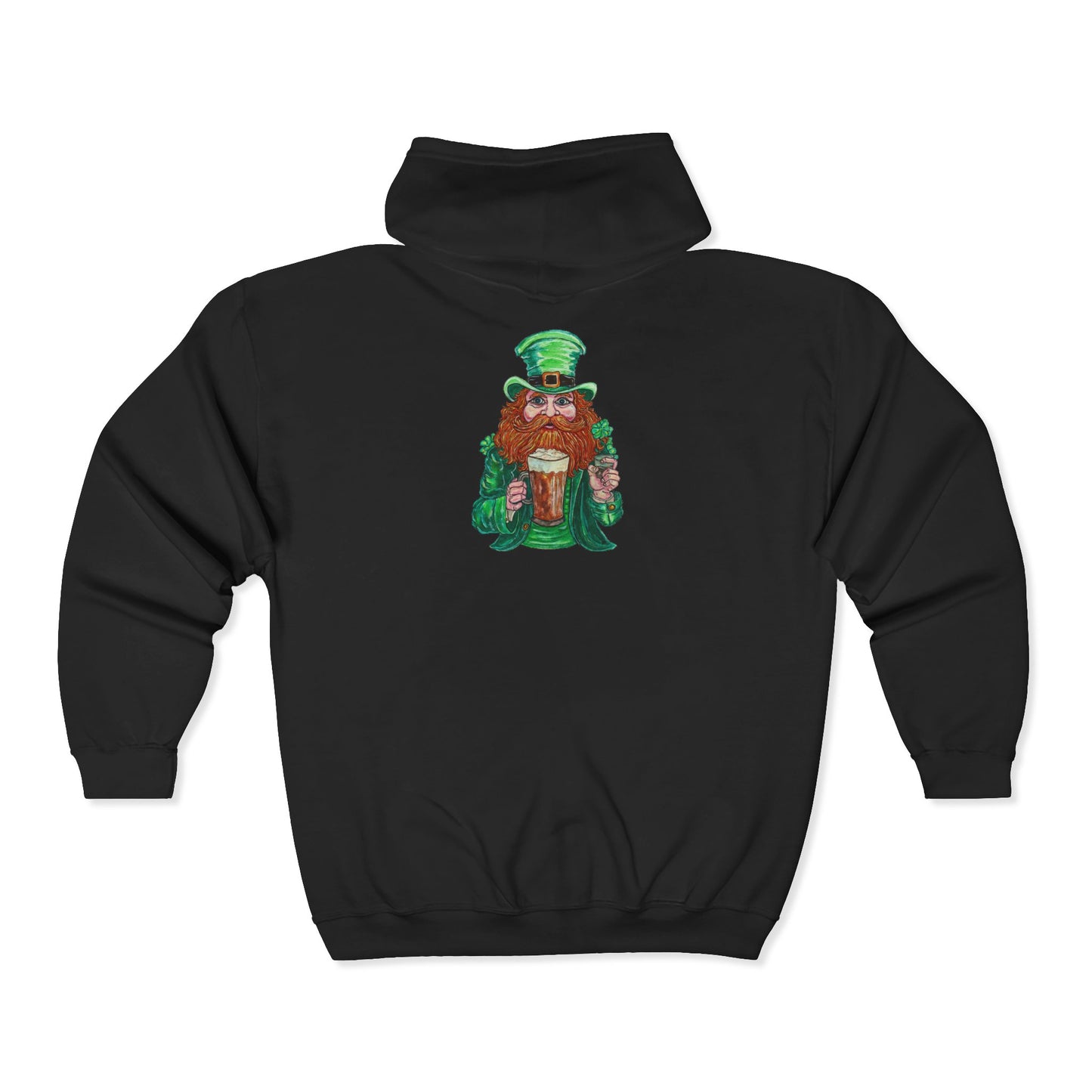 Drunken Leprechaun Unisex Heavy Blend™ Full Zip Hooded Sweatshirt