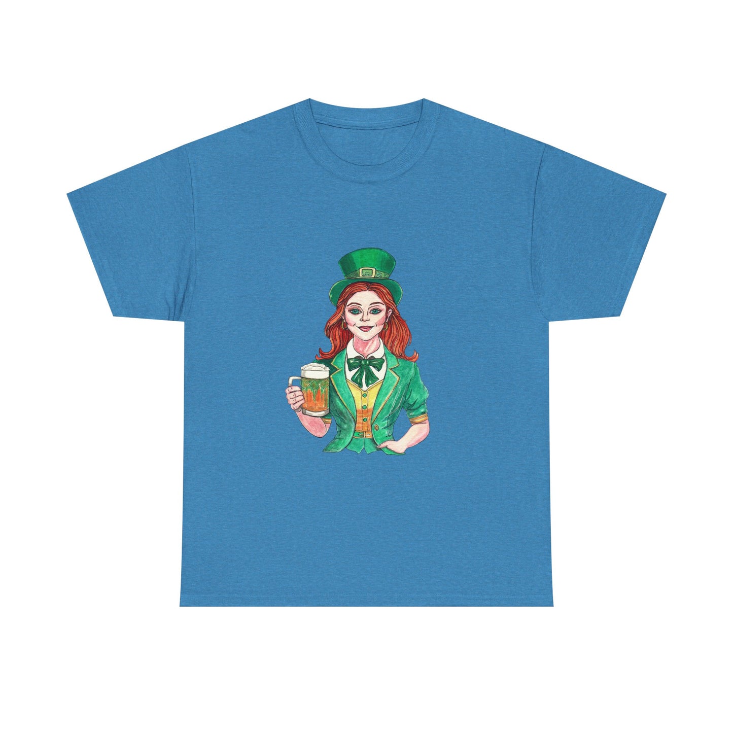 Paddys Day Cheers Unisex Heavy Cotton Tee