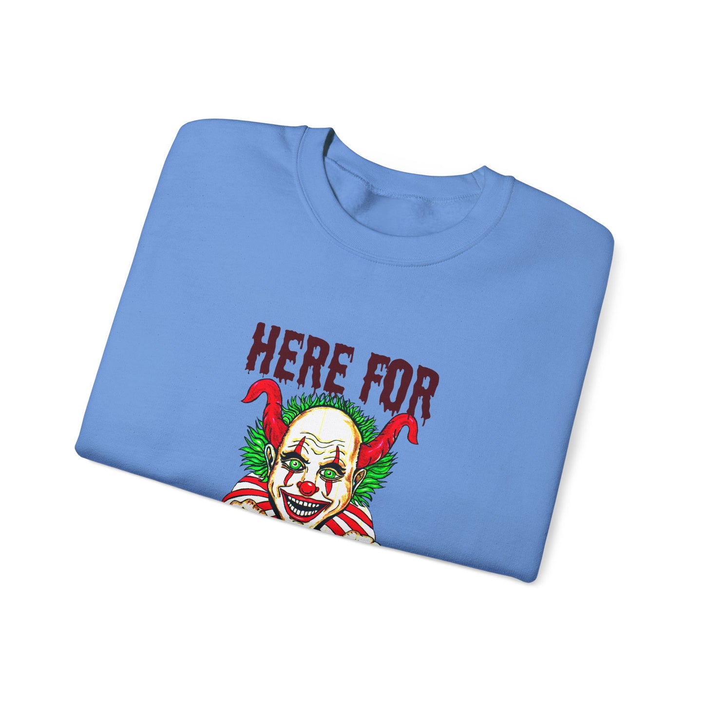 Here for Your Candy Unisex Heavy Blend™ Crewneck Sweatshirt