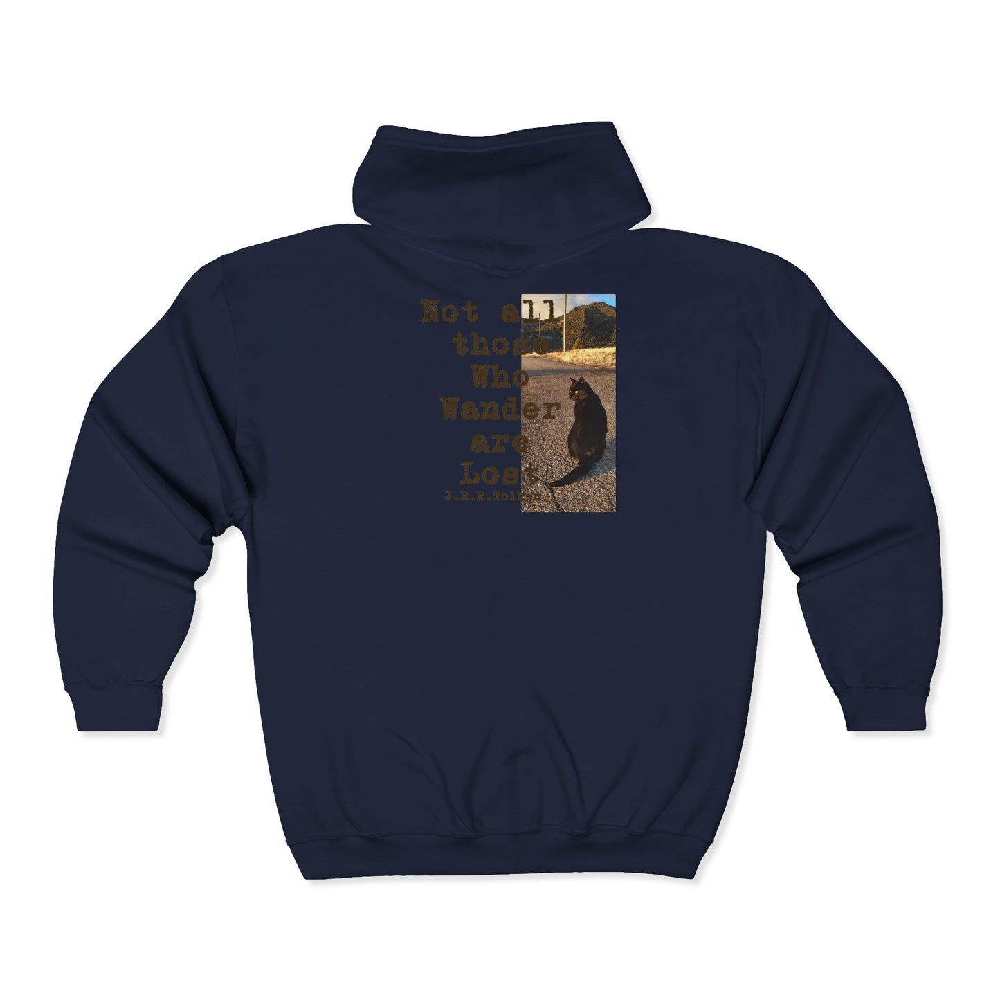 Wandering Kitty Unisex Heavy Blend™ Full Zip Hooded Sweatshirt