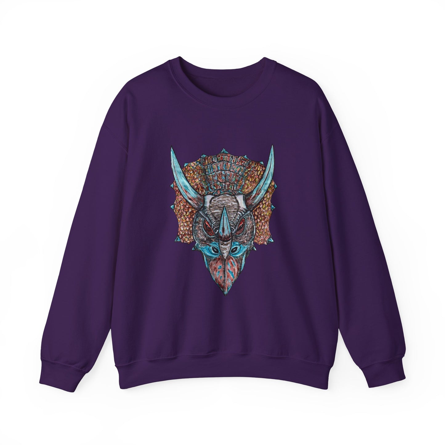 Triceratops Unisex Heavy Blend™ Crewneck Sweatshirt
