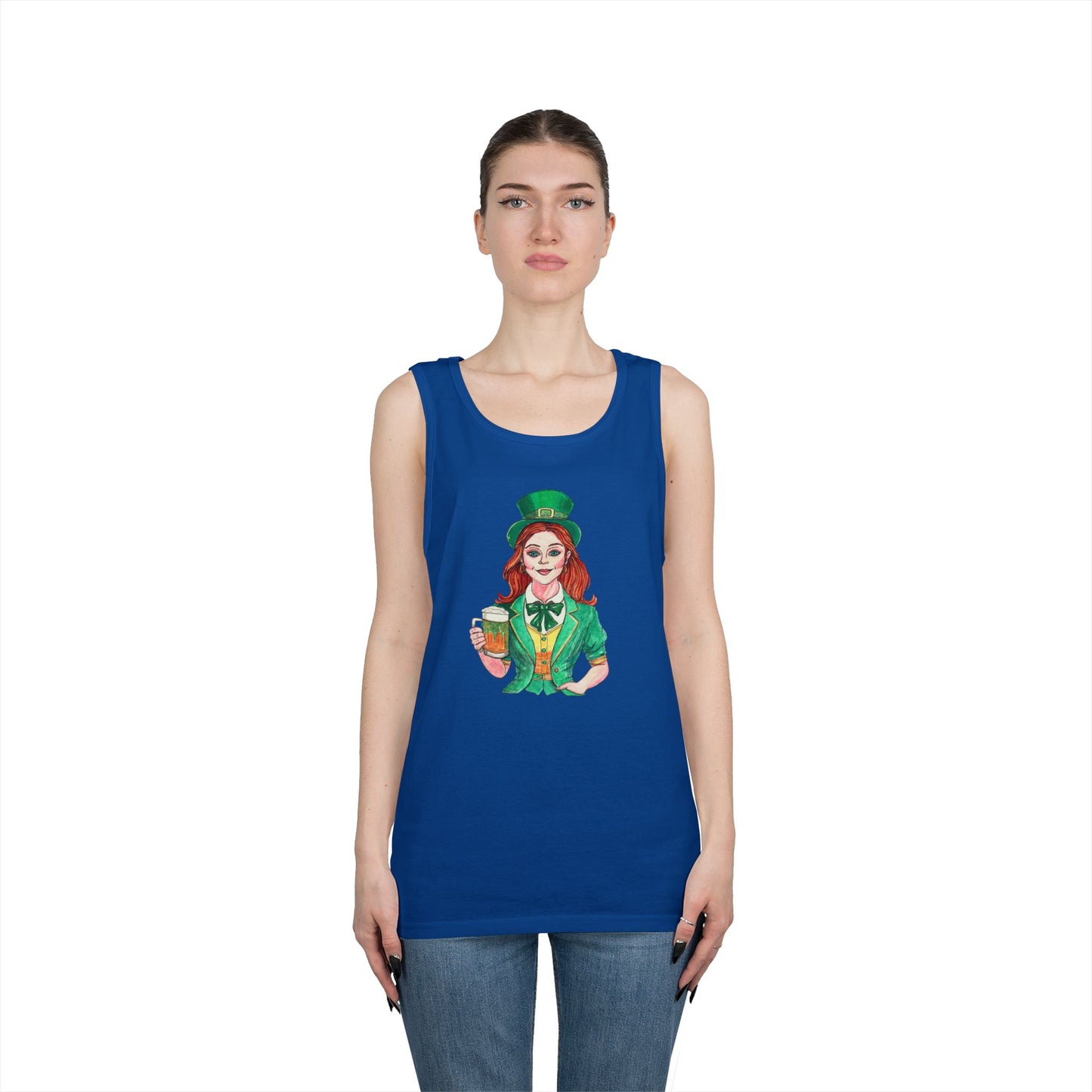 Paddy's Day Cheers Unisex Heavy Cotton Tank Top