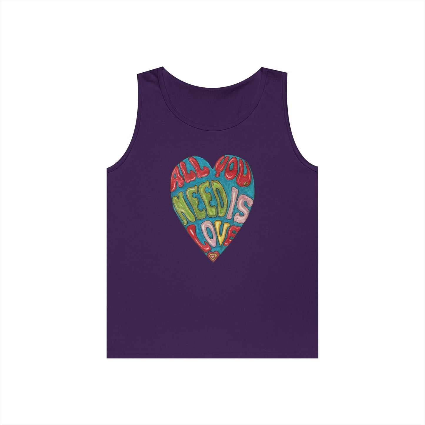 Love Unisex Heavy Cotton Tank Top