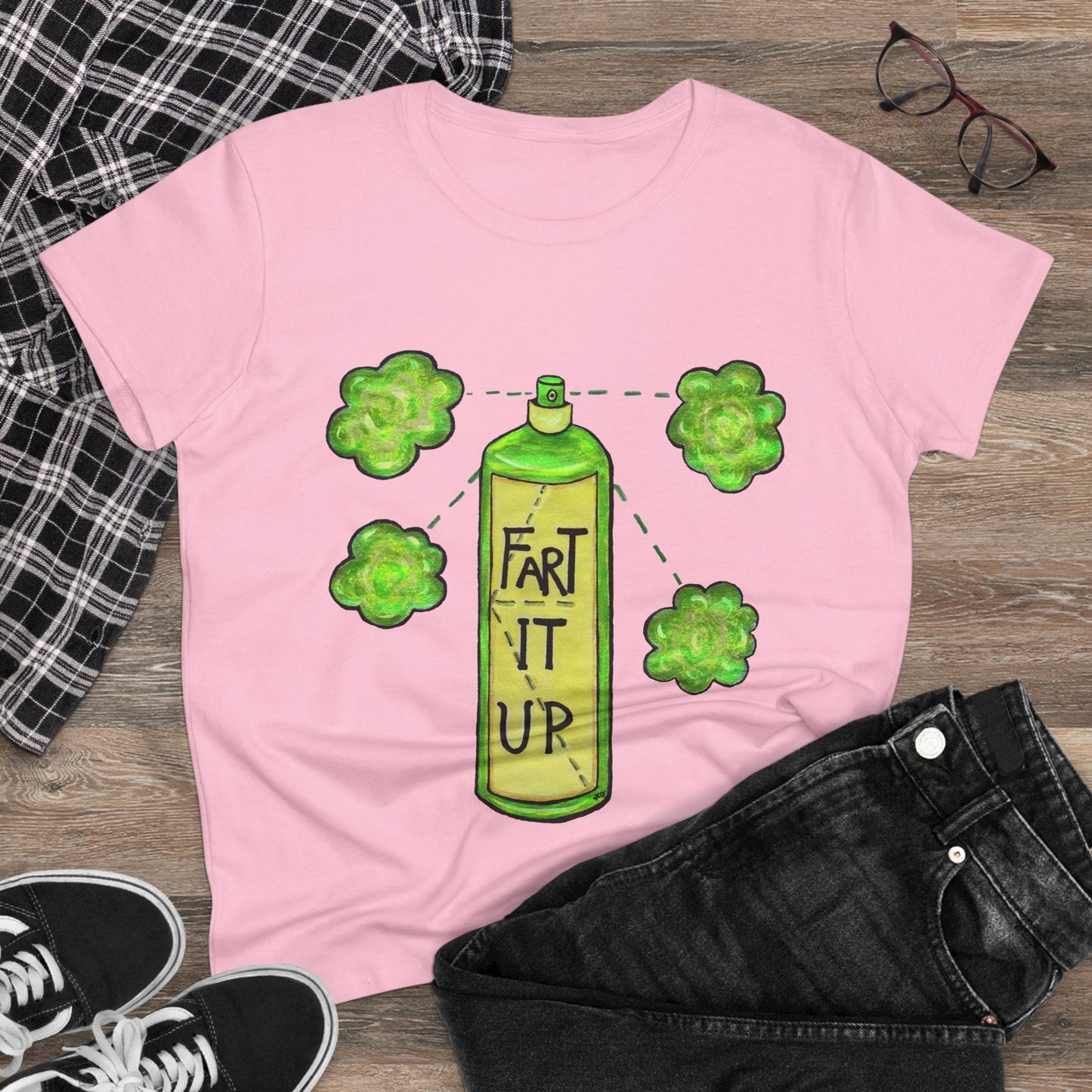 Fart it Up Women's Midweight Cotton Tee