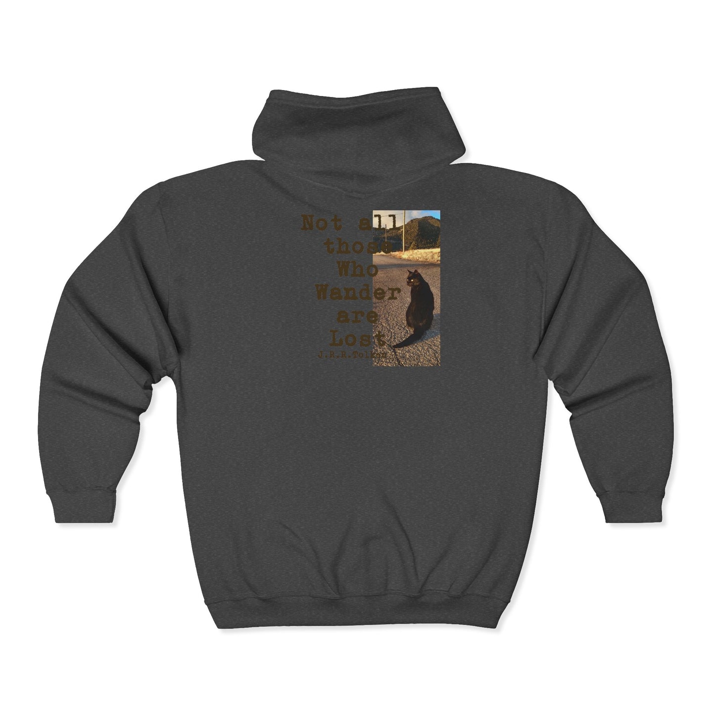 Wandering Kitty Unisex Heavy Blend™ Full Zip Hooded Sweatshirt