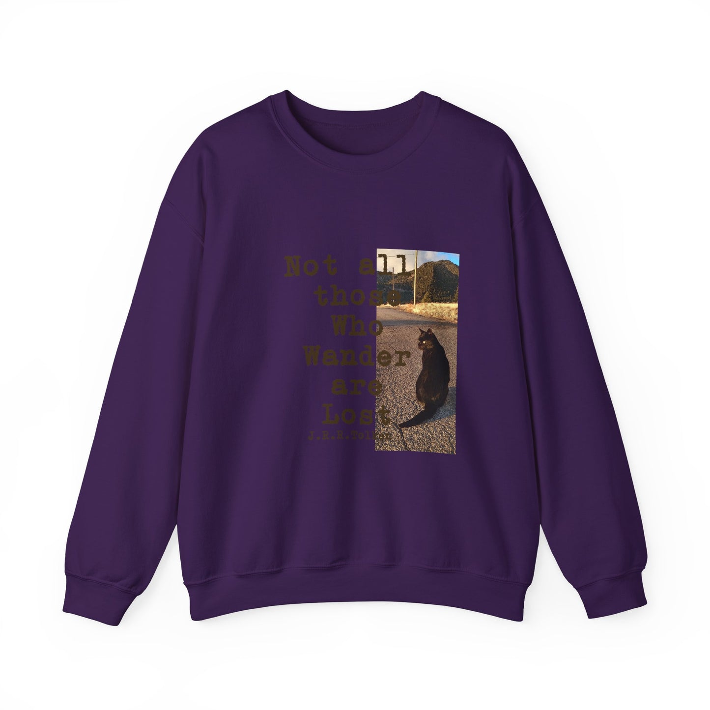 Wandering Kitty Unisex Heavy Blend™ Crewneck Sweatshirt