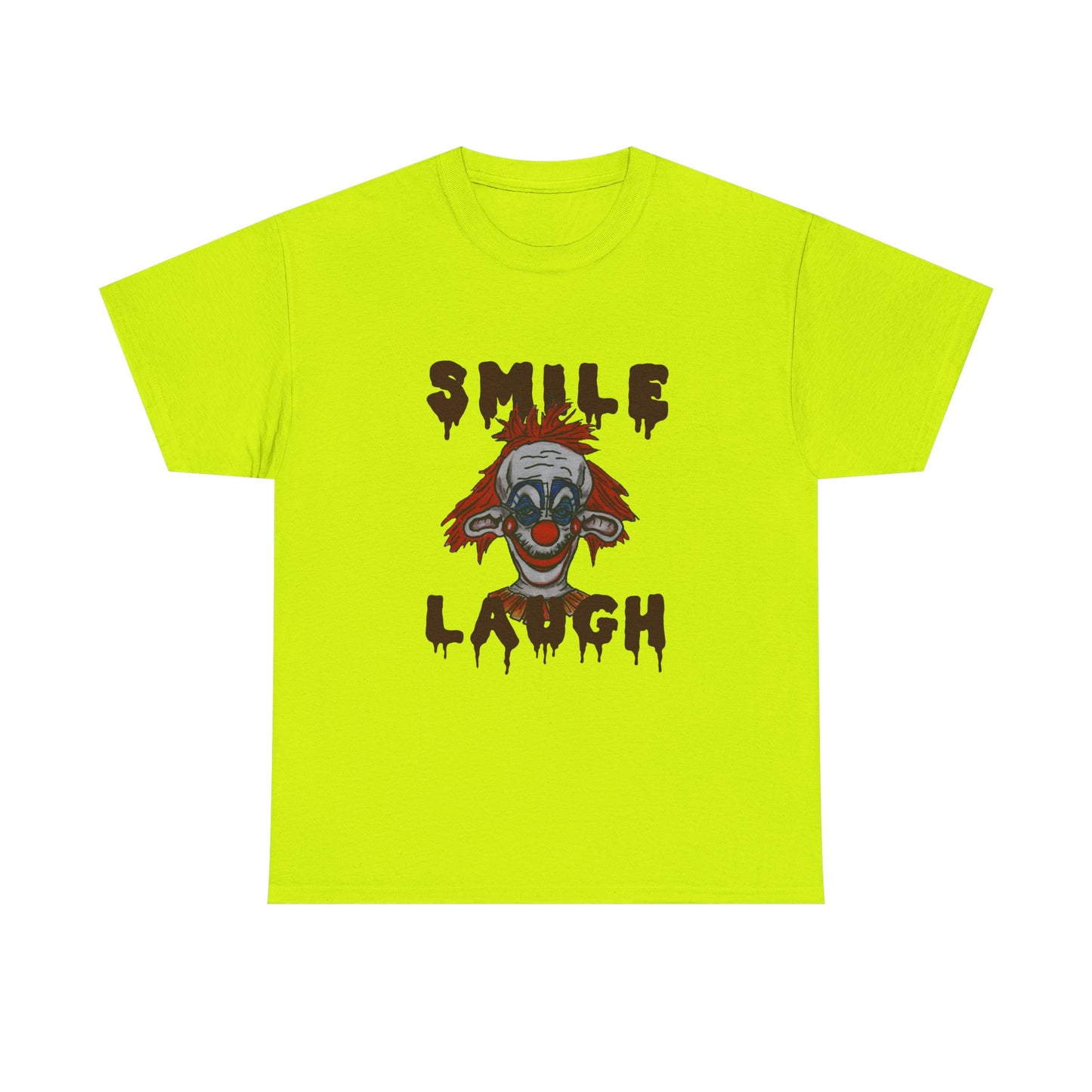 Smile, Laugh Unisex Heavy Cotton Tee