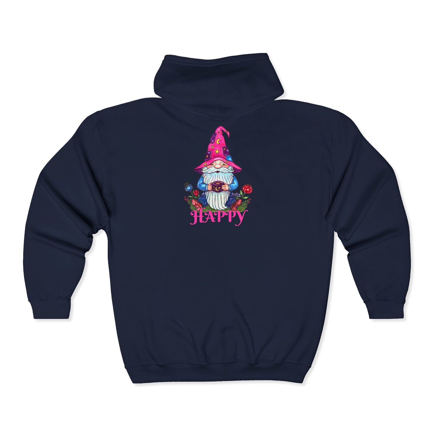 Happy Gnome Unisex Heavy Blend™ Full Zip Hooded Sweatshirt