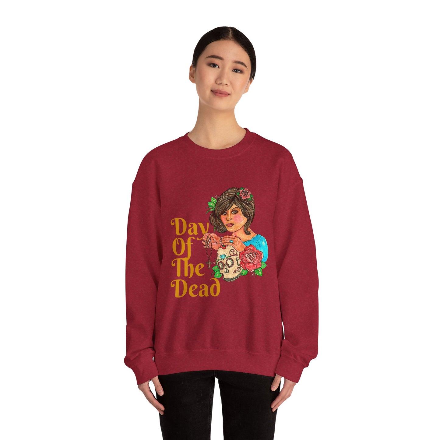 Day of the Dead Unisex Heavy Blend™ Crewneck Sweatshirt