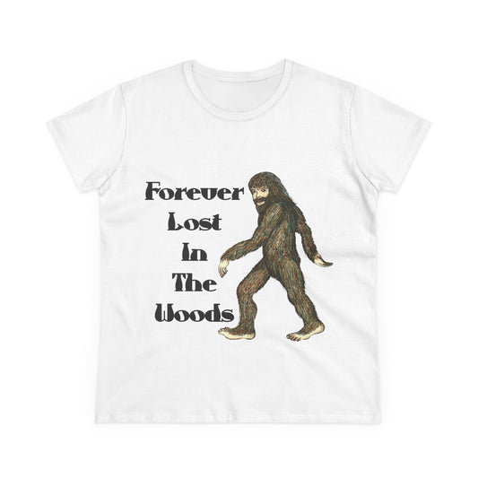 Lost in the Woods Women's Midweight Cotton Tee