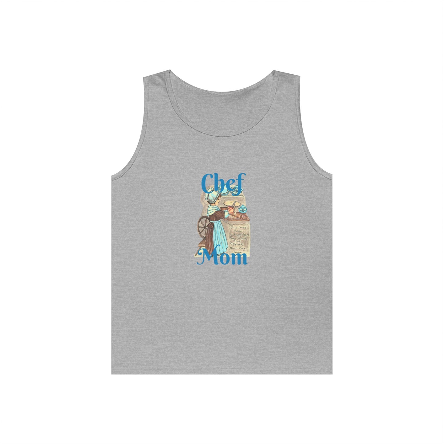 Chef Mom Unisex Heavy Cotton Tank Top