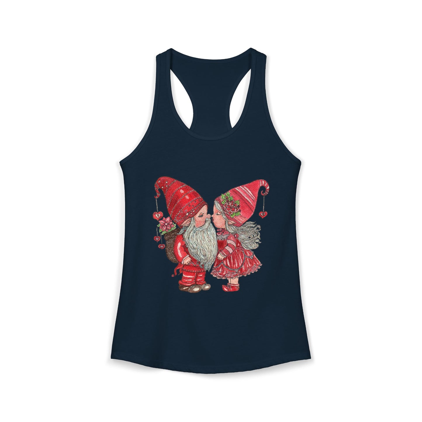 Gnome Lovers Women's Ideal Racerback Tank