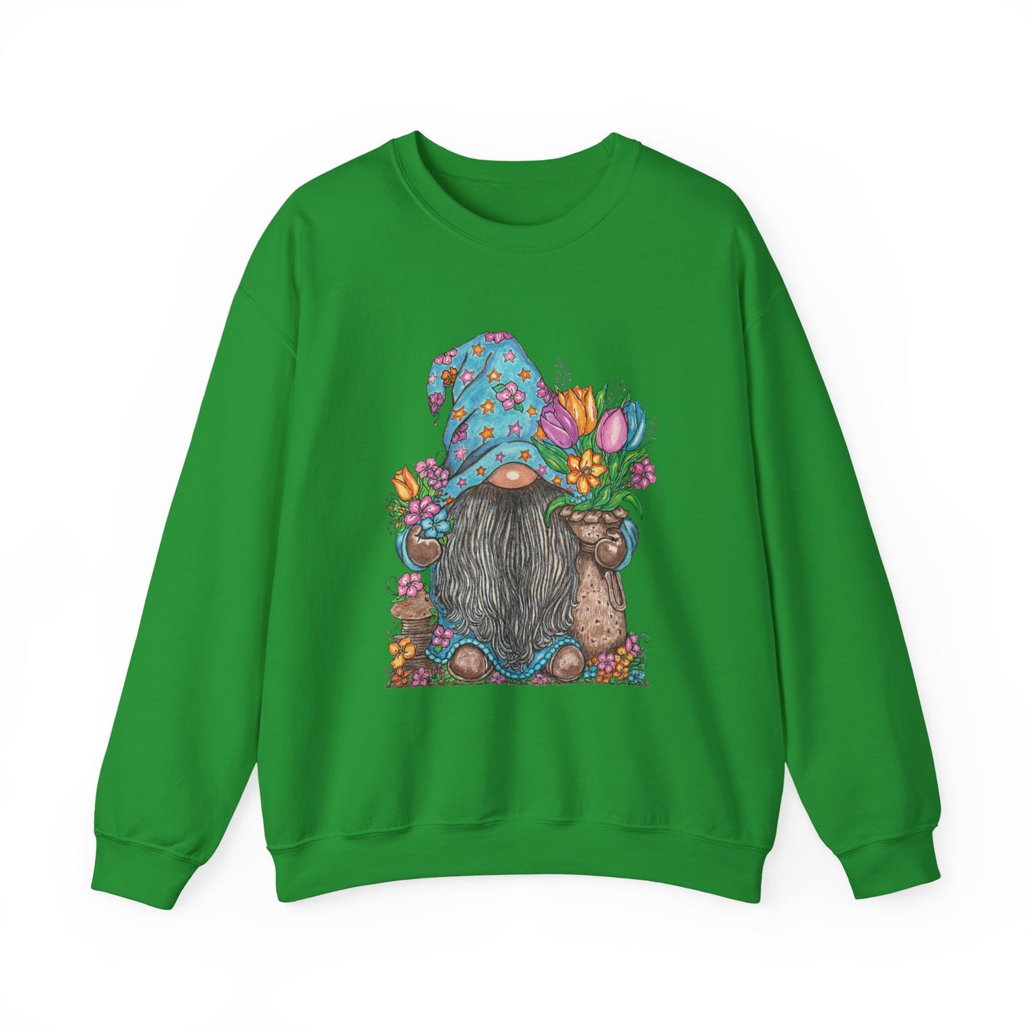 Gardening Gnome Unisex Heavy Blend™ Crewneck Sweatshirt