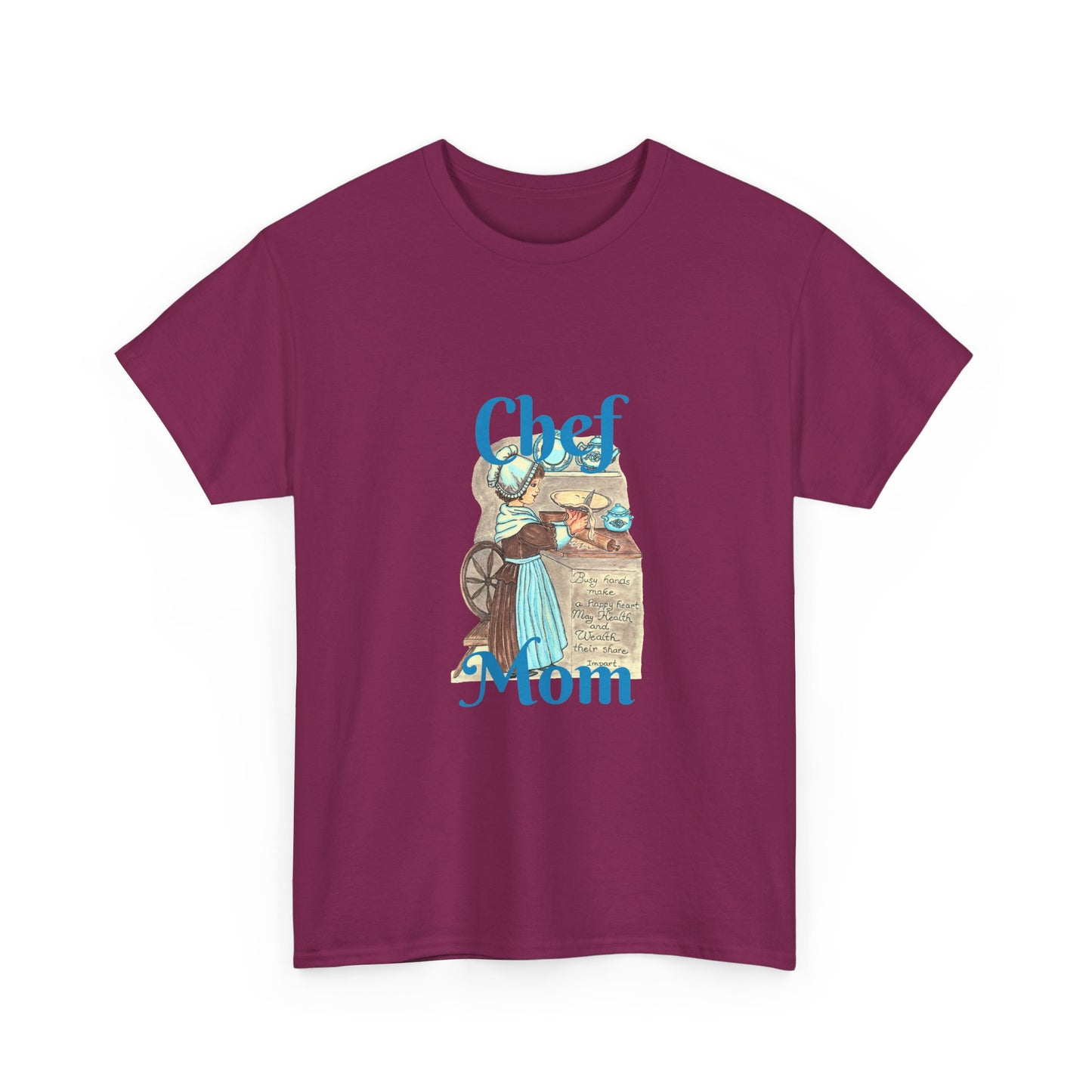 Chef Mom Unisex Heavy Cotton Tee