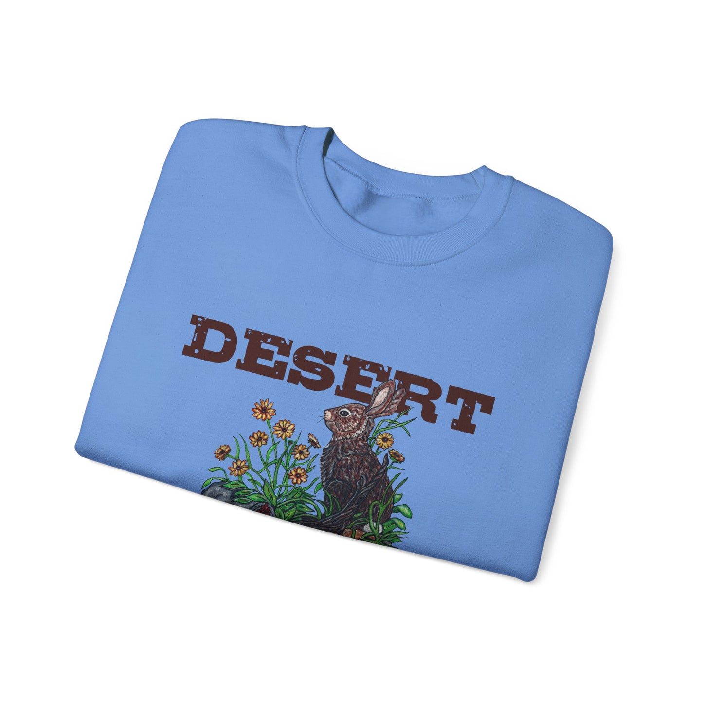 Desert Cotton Tail Unisex Heavy Blend™ Crewneck Sweatshirt