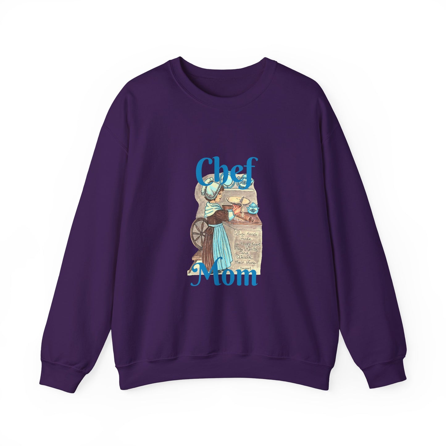 Chef Mom Unisex Heavy Blend™ Crewneck Sweatshirt