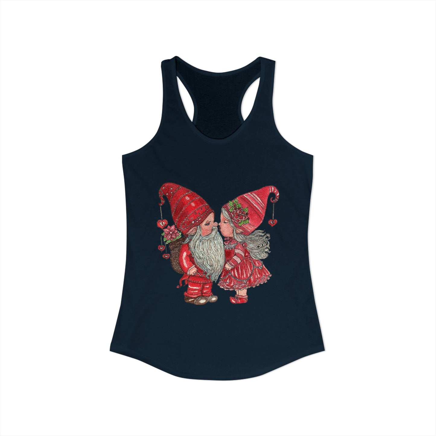 Gnome Lovers Women's Ideal Racerback Tank