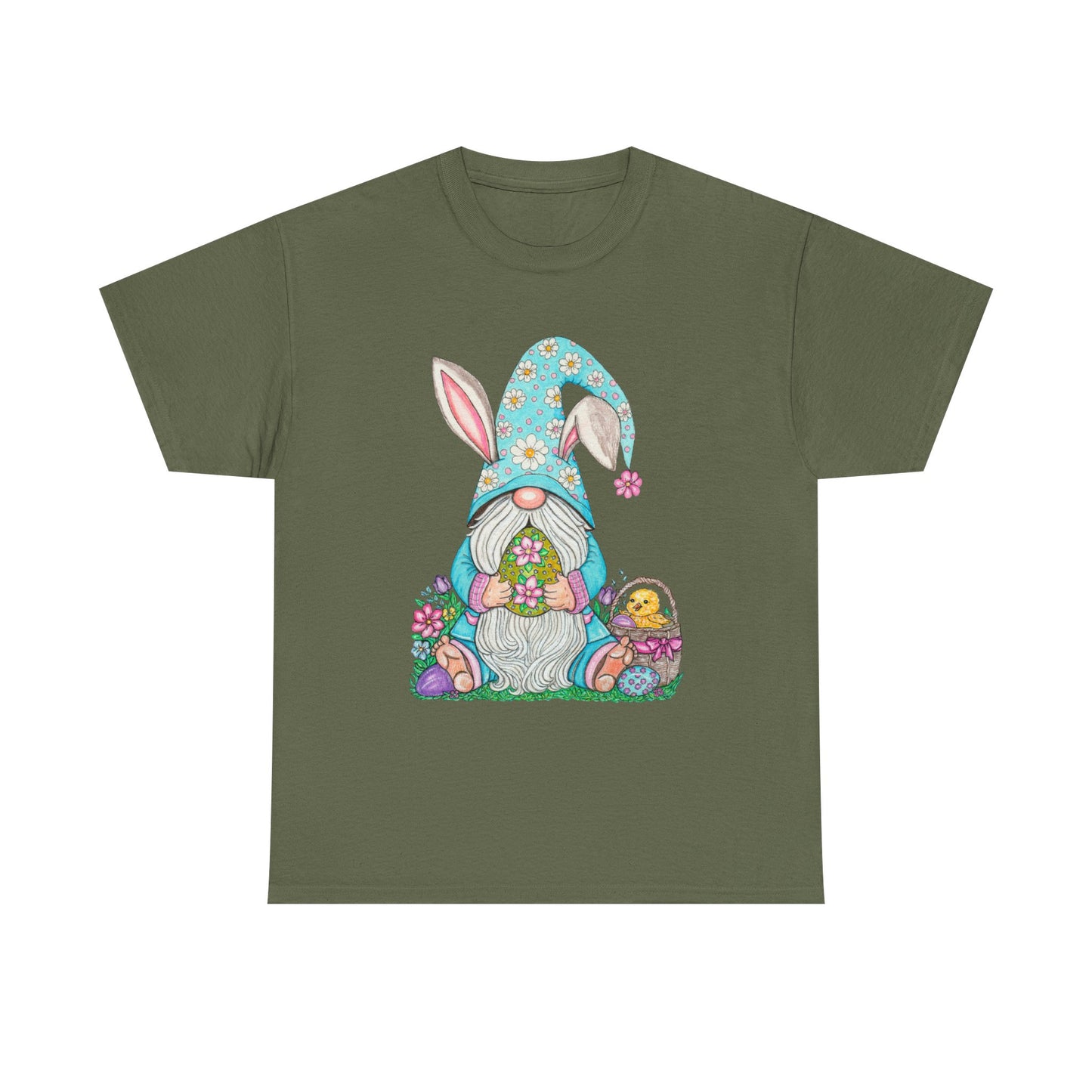 Easter Gnome Unisex Heavy Cotton Tee