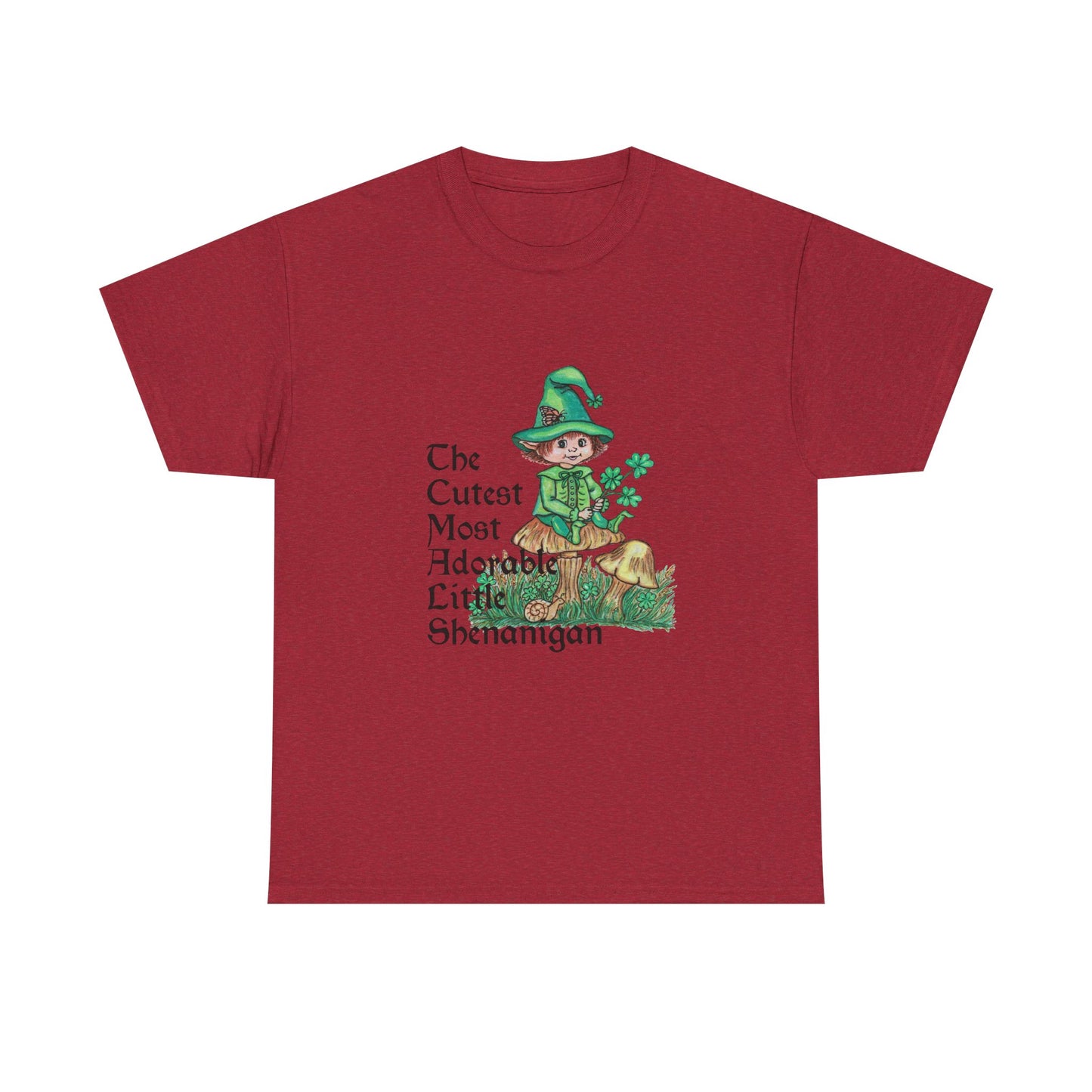 Cutest Leprechaun Unisex Heavy Cotton Tee