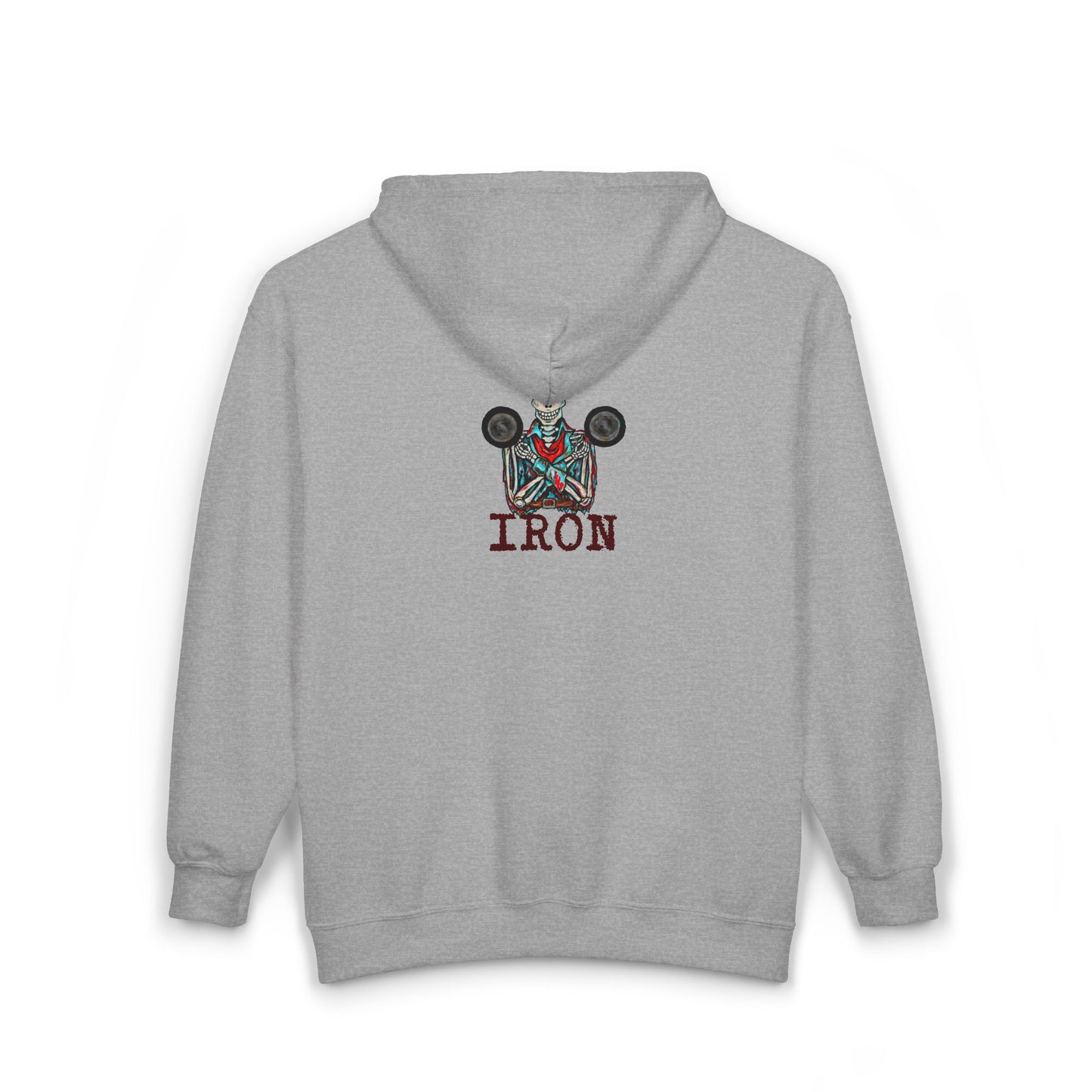 Cast Iron Unisex Heavy Blend™ Full Zip Hooded Sweatshirt