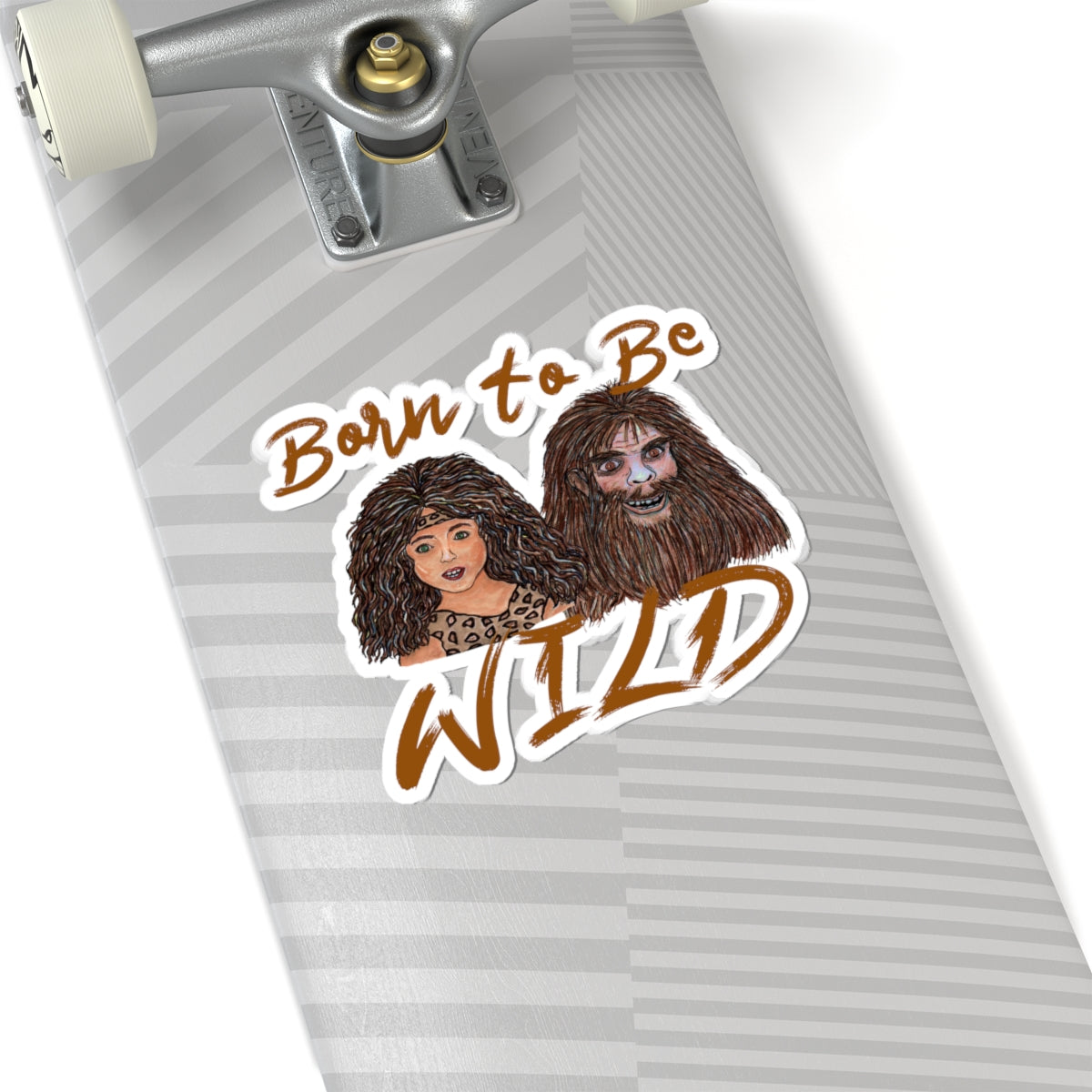 Born to be Wild Kiss-Cut Stickers