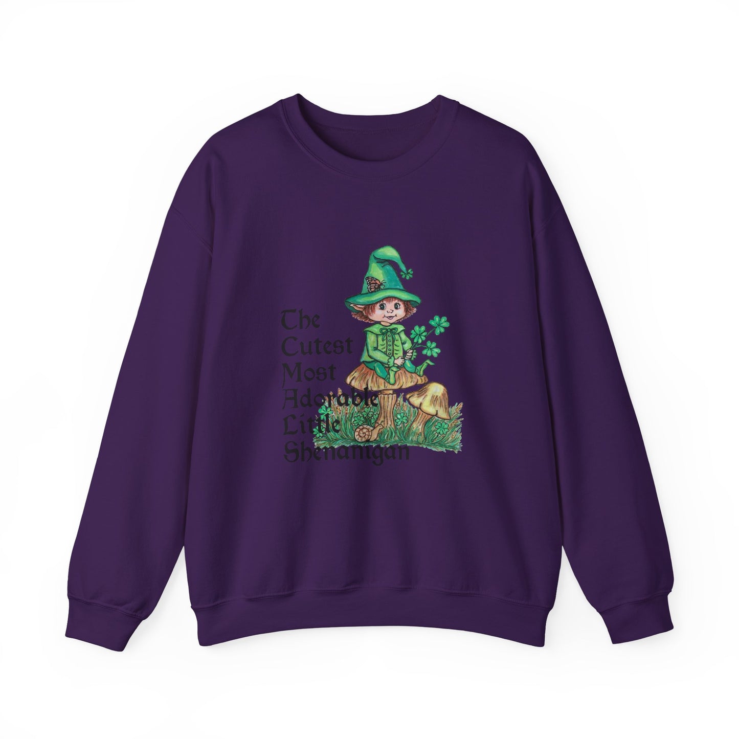 Cutest Leprechaun Unisex Heavy Blend™ Crewneck Sweatshirt