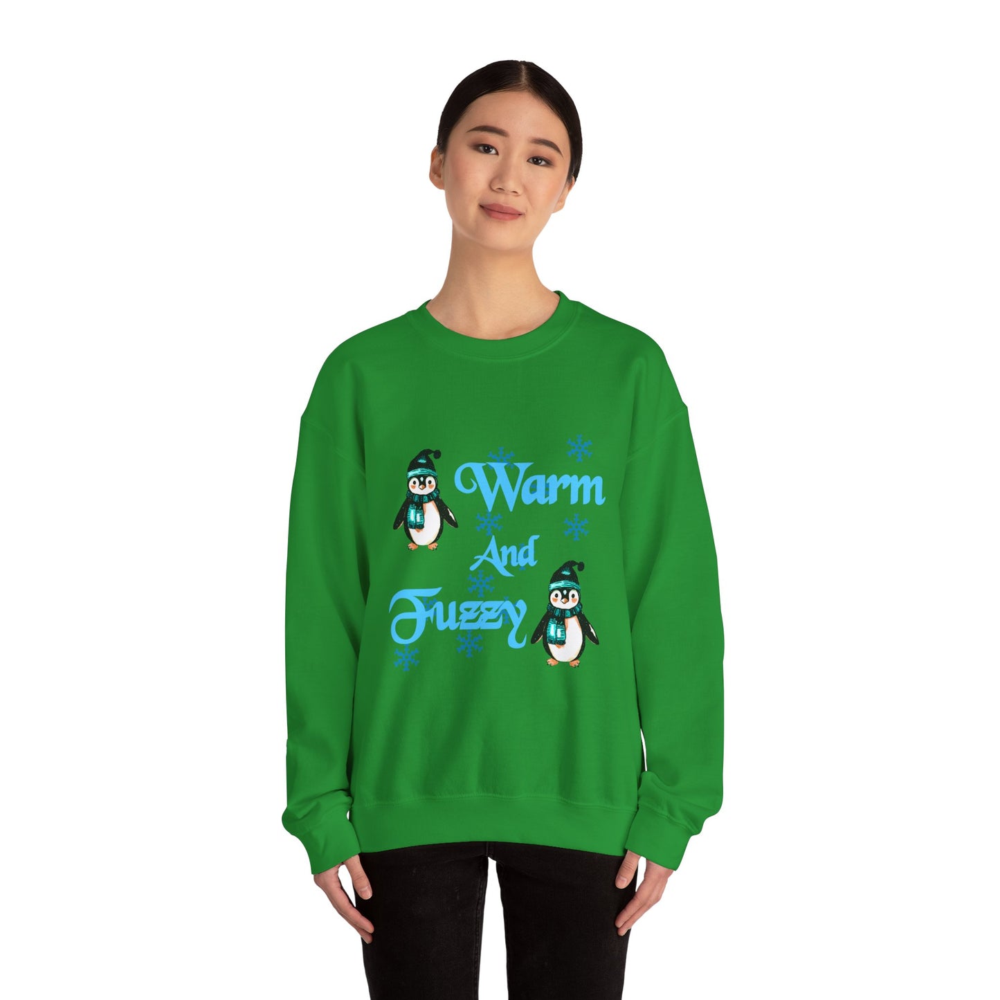 Warm and Fuzzy Unisex Heavy Blend™ Crewneck Sweatshirt