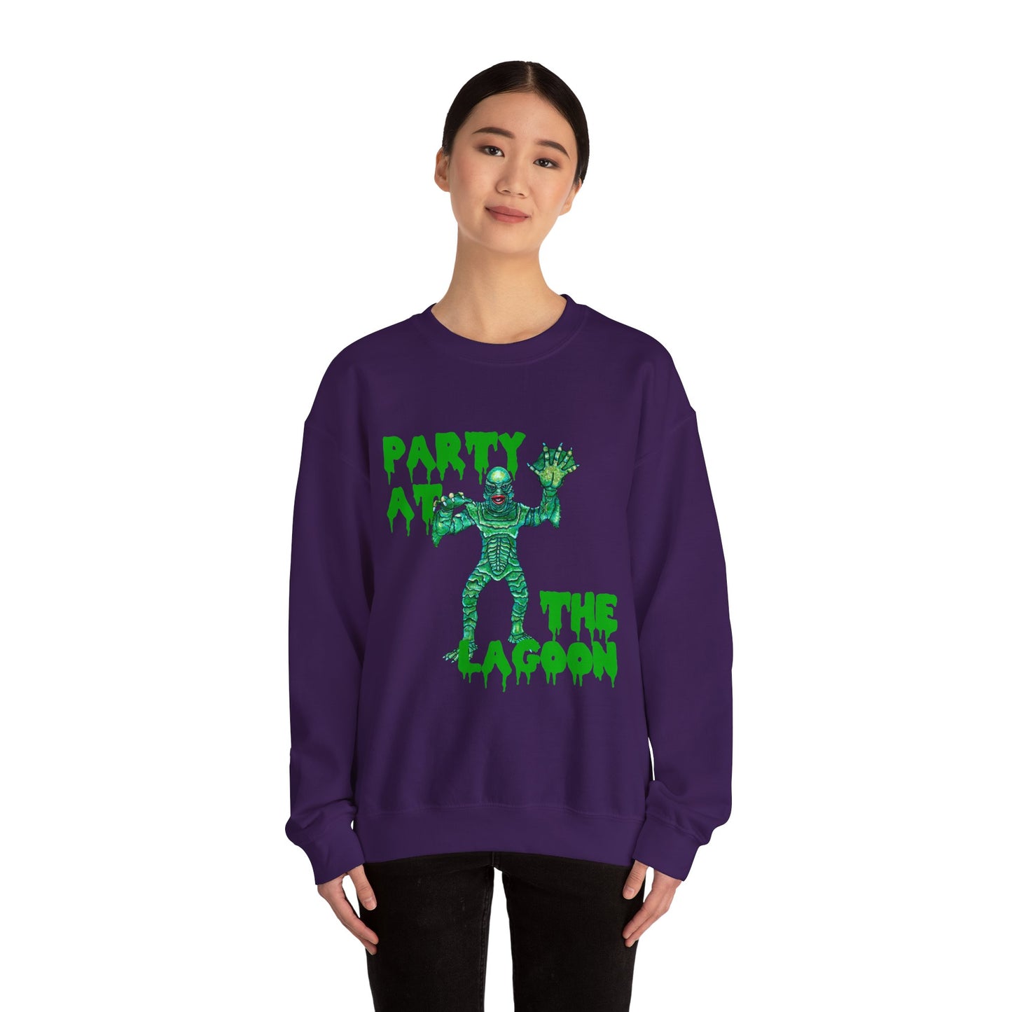 Party at the Lagoon Unisex Heavy Blend™ Crewneck Sweatshirt