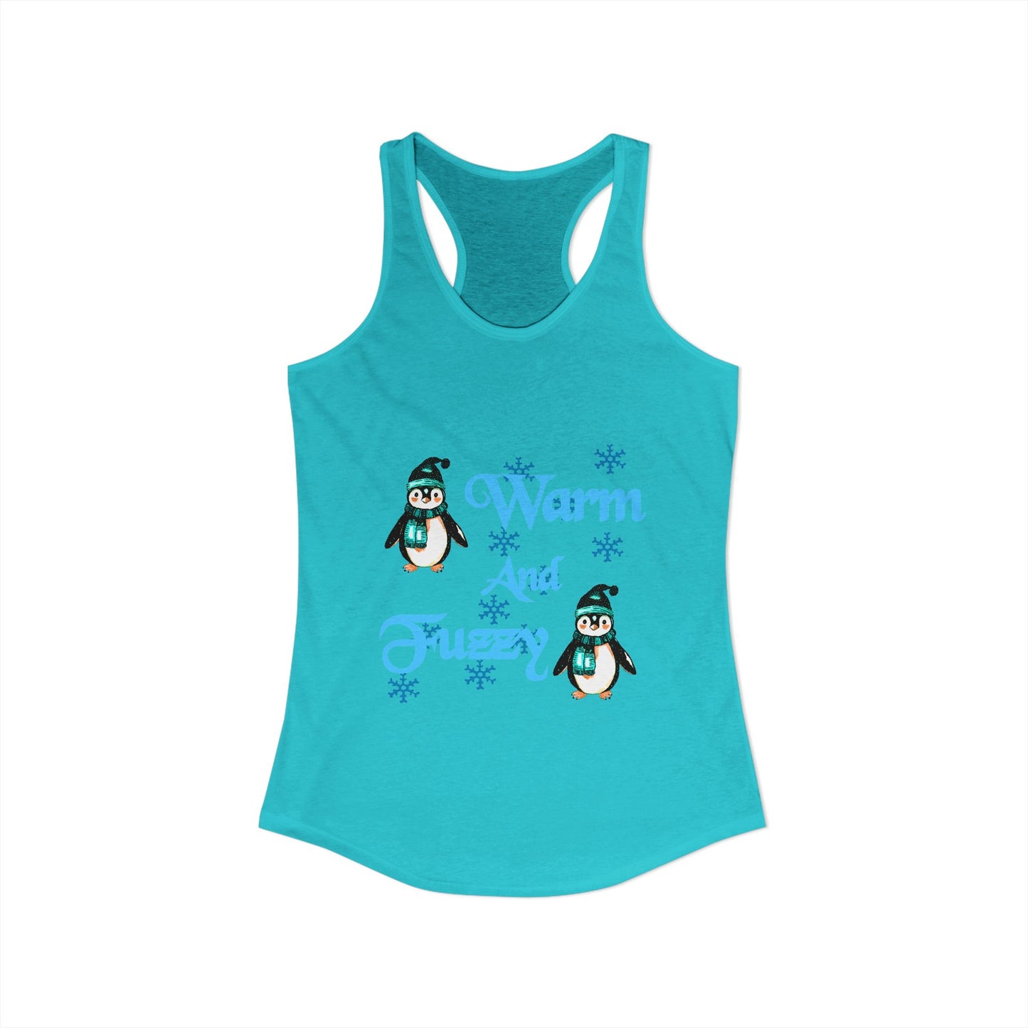 Warm and Fuzzy Women's Ideal Racerback Tank