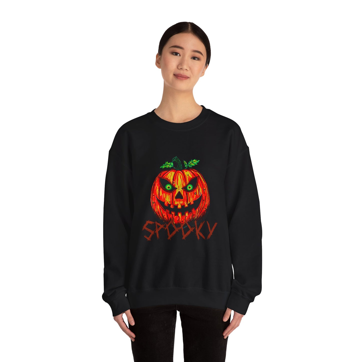 Spooky Unisex Heavy Blend™ Crewneck Sweatshirt