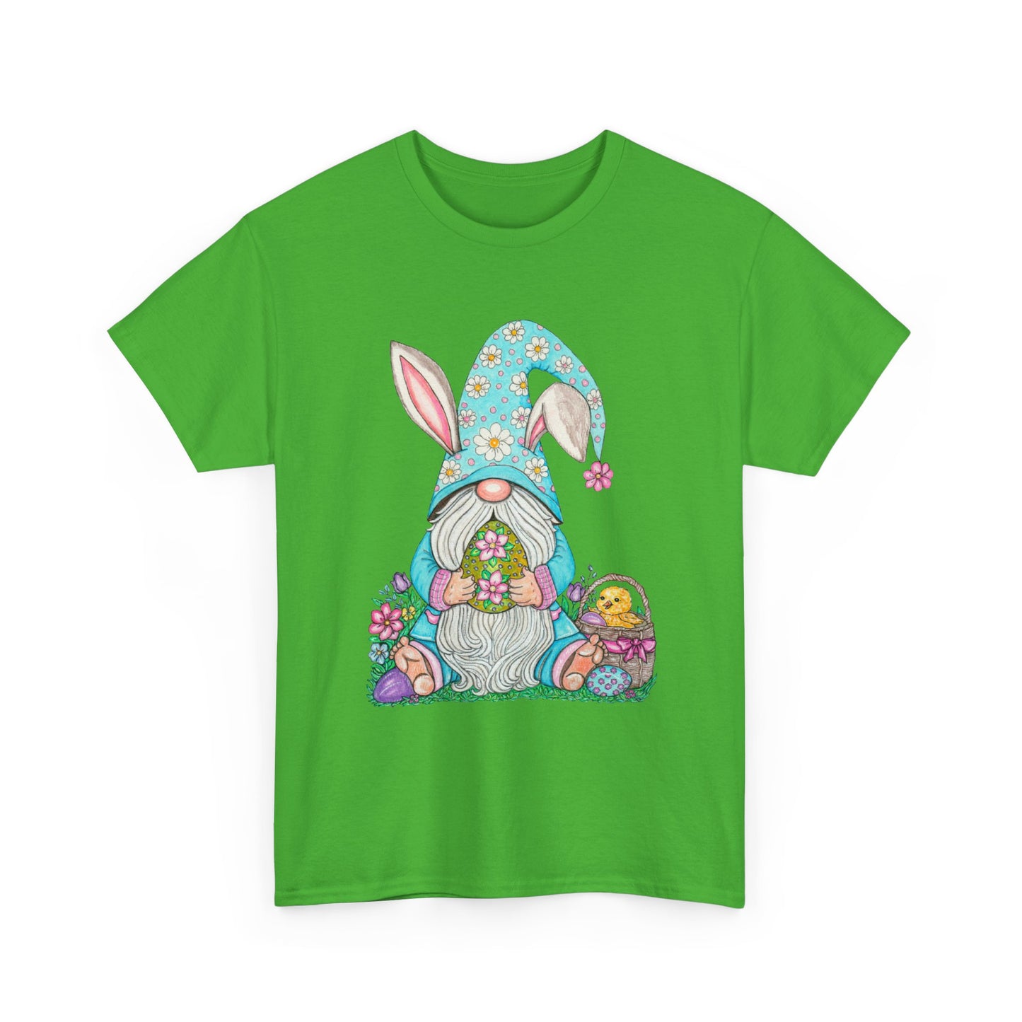 Easter Gnome Unisex Heavy Cotton Tee