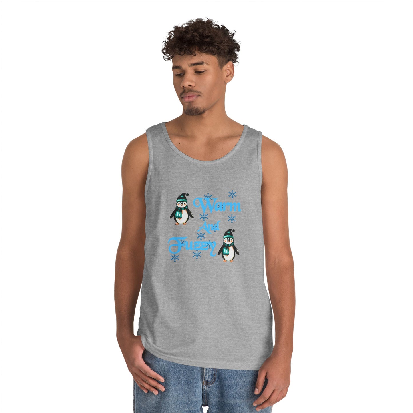 Warm and Fuzzy Unisex Heavy Cotton Tank Top