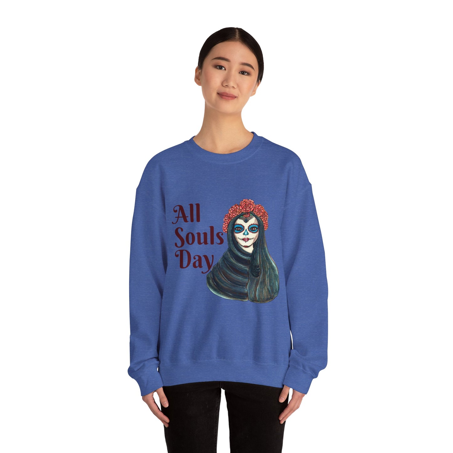 All Souls Day Unisex Heavy Blend™ Crewneck Sweatshirt