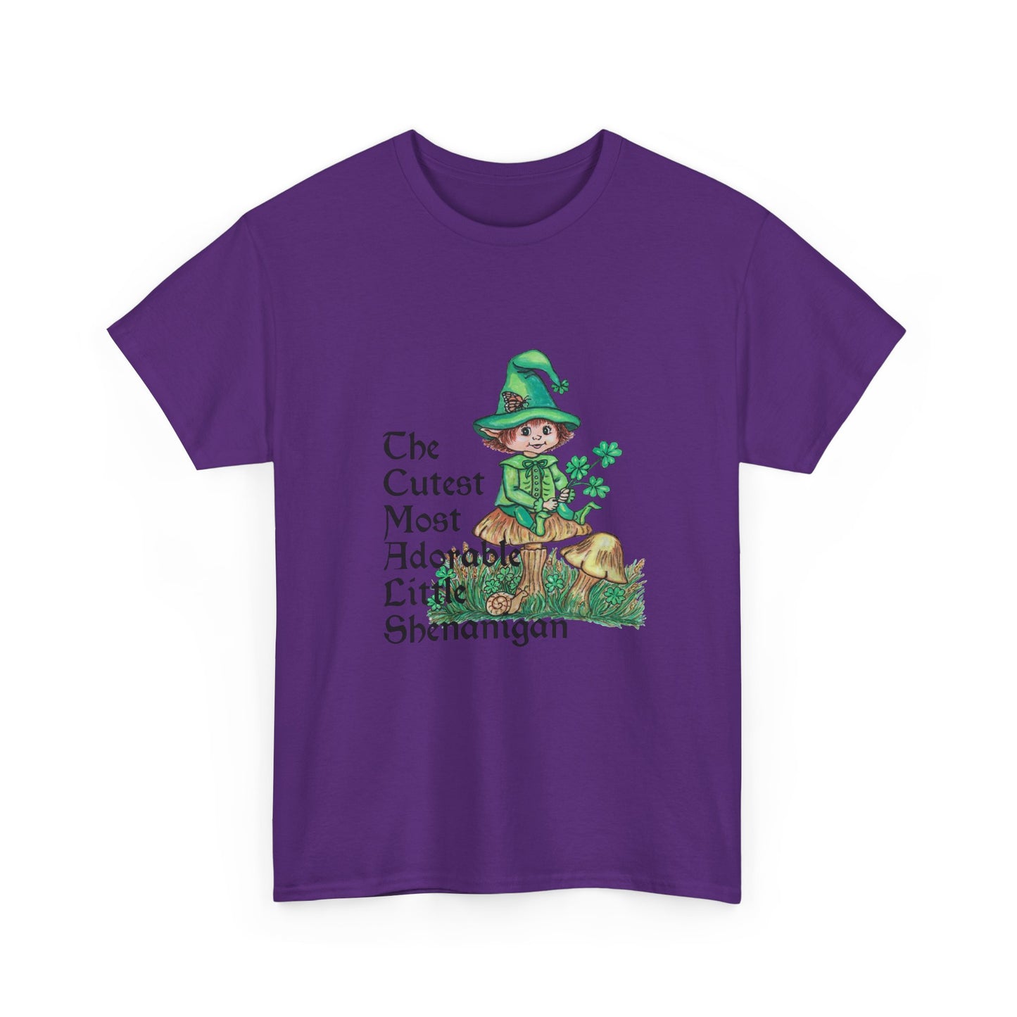 Cutest Leprechaun Unisex Heavy Cotton Tee