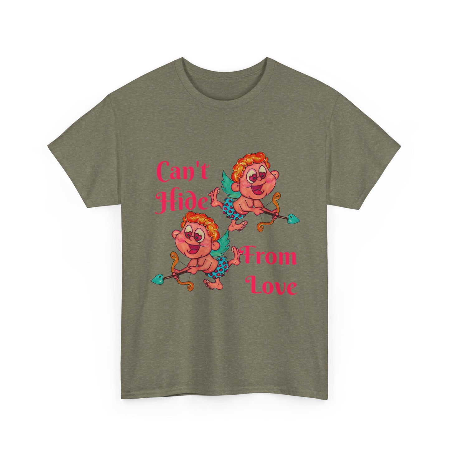 Can't Hide From Love Unisex Heavy Cotton Tee