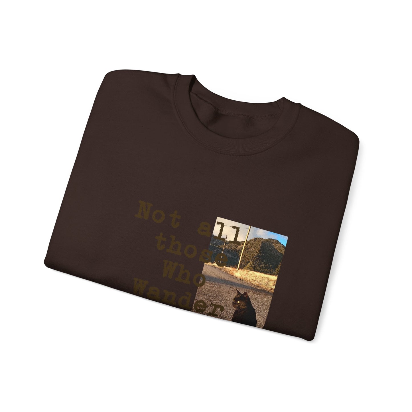 Wandering Kitty Unisex Heavy Blend™ Crewneck Sweatshirt