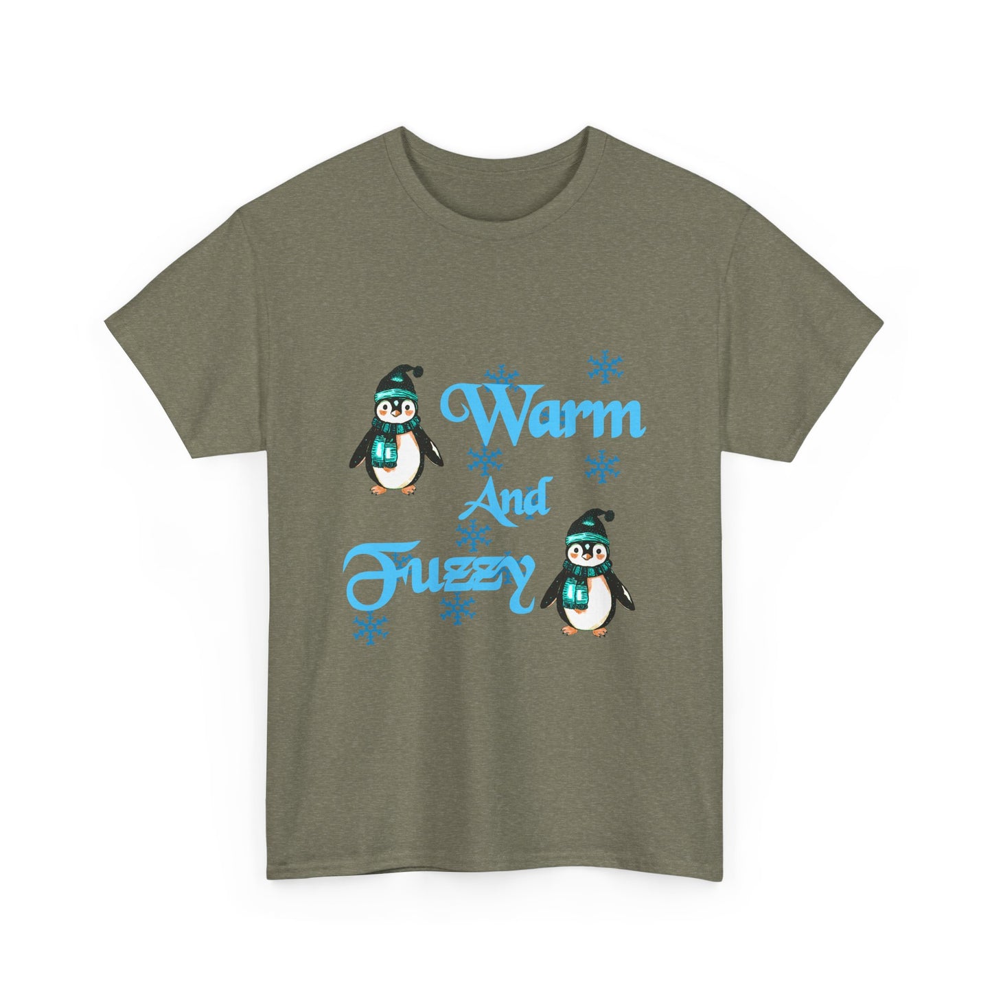 Warm and Fuzzy Unisex Heavy Cotton Tee