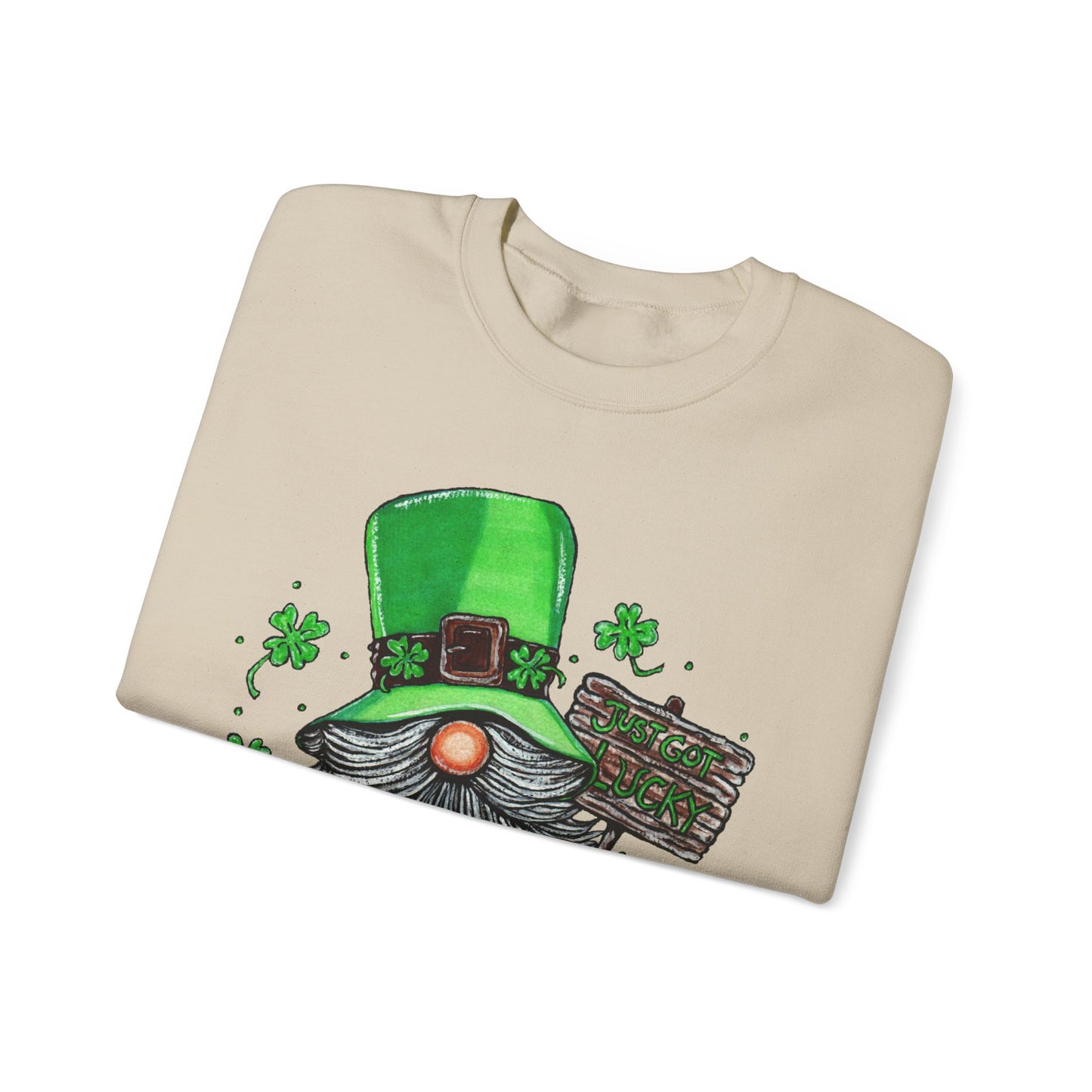 Gnomish Leprechaun Unisex Heavy Blend™ Crewneck Sweatshirt
