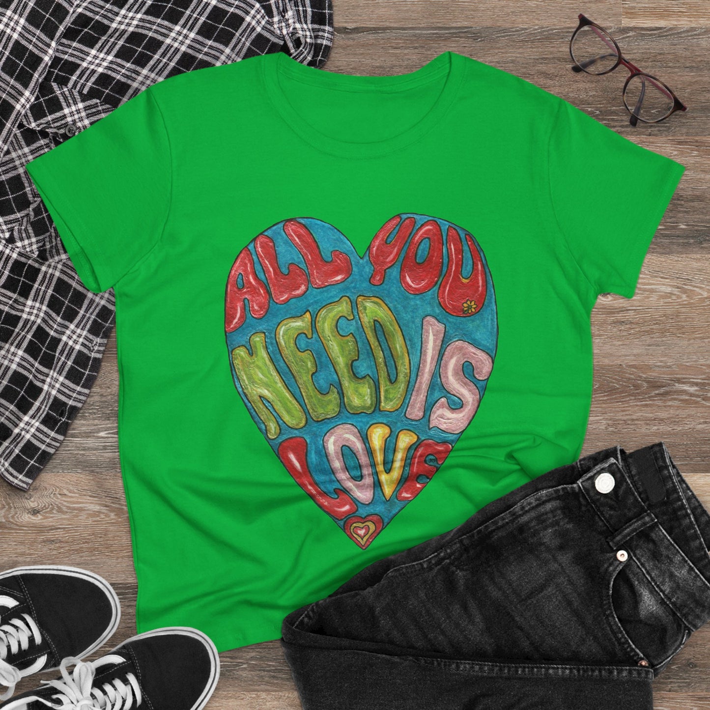 Love Women's Midweight Cotton Tee